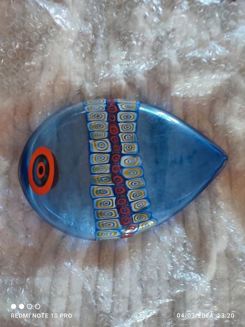 Jolie glass en forme poisson Murano assez rarisime., Antiquités & Art, Antiquités | Verre & Cristal, Enlèvement ou Envoi