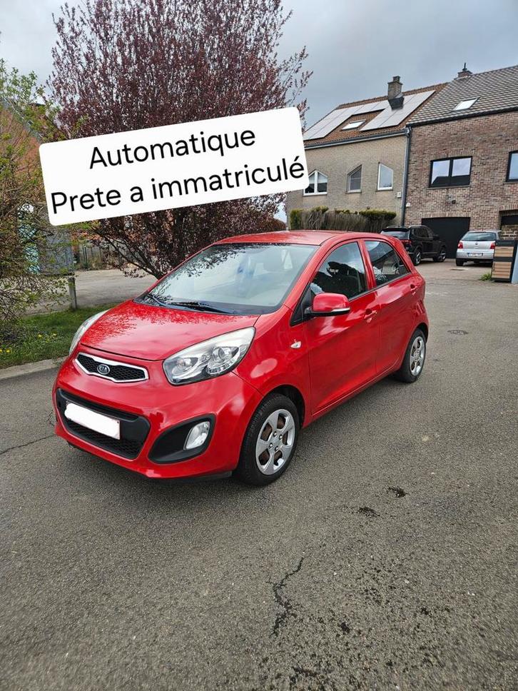 Automatique Prete a immatriculé Kia Picanto 1er propriétaire, Autos, Kia, Particulier, Picanto, Radio, USB, Essence, Euro 5, 5 portes