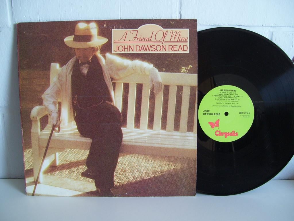 JOHN DAWSON READ  a friend of mine, CD & DVD, Vinyles | Rock, 12 pouces, Pressage original, Enlèvement ou Envoi, Comme neuf
