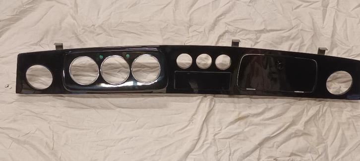 dashbord ZWART GELAKT 3+3 tellers Classic Mini, Auto-onderdelen, Dashboard en Schakelaars, Mini, Rover, Austin, Nieuw, Ophalen