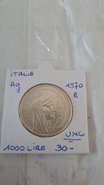 Italie 1000 lires 1970 R AG EN UNC ! !, Timbres & Monnaies, Monnaies | Amérique, Enlèvement ou Envoi