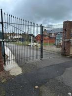 Ijzeren hek electrisch, Enlèvement, Utilisé, Fer, Clôture barrée