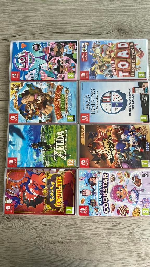 Switch-games, Games en Spelcomputers, Ophalen of Verzenden, Zo goed als nieuw