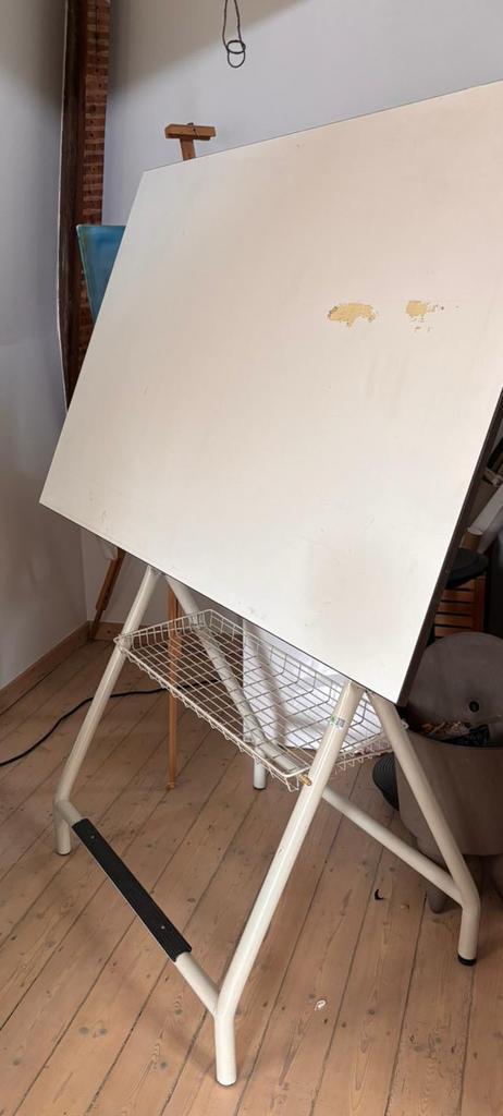 Tekentafel opvouwbaar, Bricolage & Construction, Tables à dessin, Utilisé, 130 à 150 cm, Enlèvement