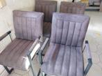 4 stoelen eetkamer of keuken, Huis en Inrichting, Stoelen, Ophalen, Zo goed als nieuw, Stof