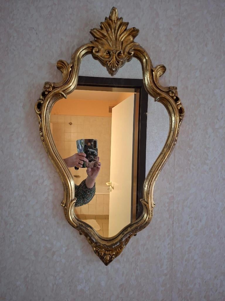 vintage spiegel, Ophalen, Overige vormen, Minder dan 50 cm, Minder dan 100 cm