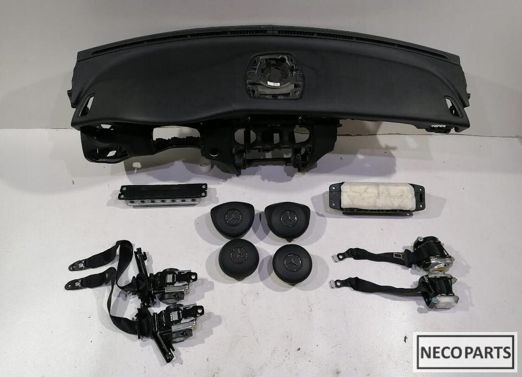 MERCEDES BENZ C KLASSE W205 AIRBAG AIRBAGSET ORGINEEL, Gebruikt, -, Ophalen of Verzenden, -