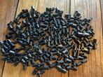 Lego Technic, Axle and Pin Connectors Zwart 156st / 597-31-5, Ophalen of Verzenden, Zo goed als nieuw, Losse stenen, Lego