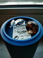 Swarovski kameleon met geelbruine diamant, Collections, Swarovski, Enlèvement ou Envoi, Neuf, Figurine