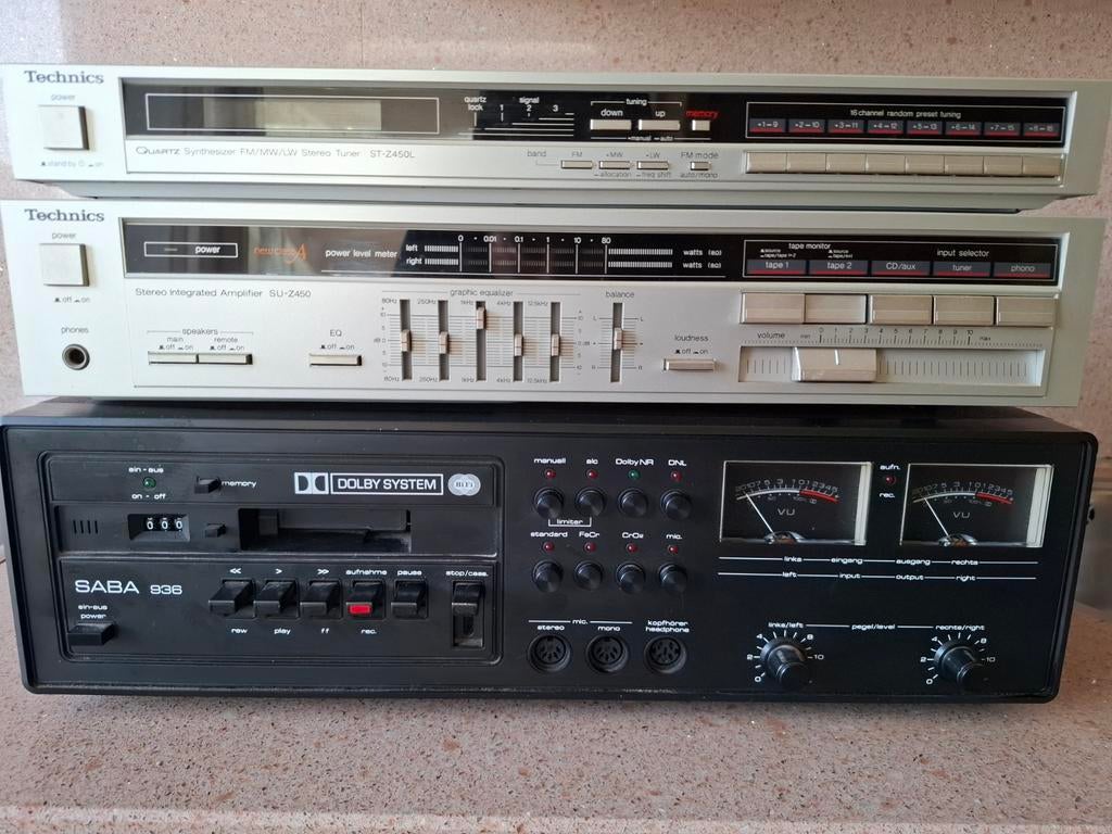 Sava 936 - Technics SIA Su-Z450 - Synthétiseur ST Z45L, TV, Hi-fi & Vidéo, Enlèvement