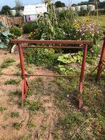 Metsers schragen, Ophalen