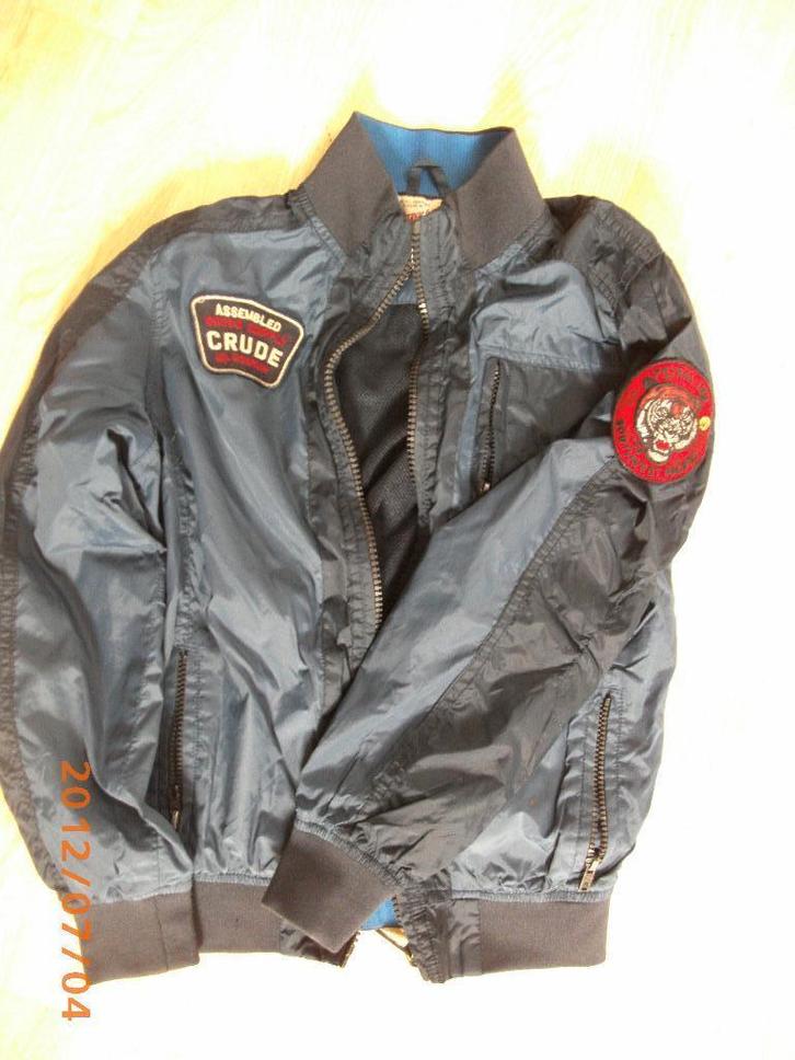 Blouson 'Pétrol' a vendre, Enfants & Bébés, Vêtements enfant | Taille 152, Comme neuf, Garçon ou Fille, Manteau, Enlèvement