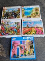 Lot de 7 puzzles, Hobby & Loisirs créatifs, Enlèvement, 500 à 1500 pièces, Comme neuf, Puzzle