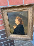 Peinture sur bois 19 eme, Antiquités & Art, Enlèvement ou Envoi