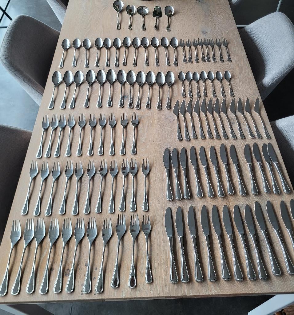 113 delig vintage bestek 18/10 Esmeyer bestek, Antiquités & Art, Antiquités | Couverts, Enlèvement