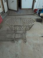 Ijzeren vintage kinderwieg, Kinderen en Baby's, Babywiegjes en Ledikanten, Ophalen