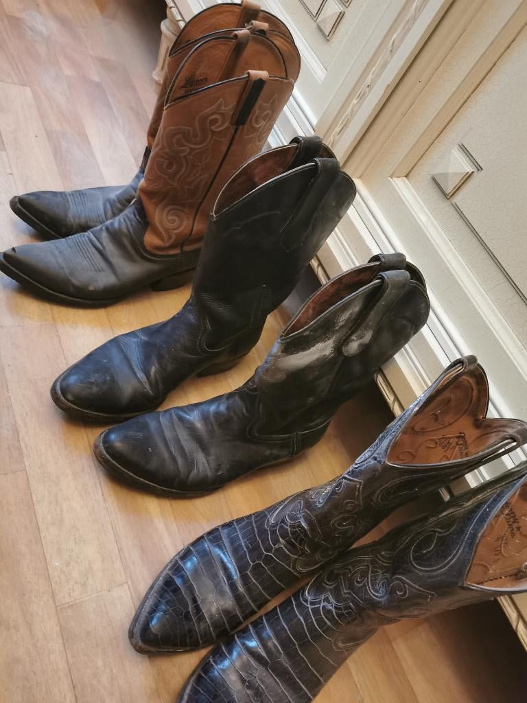 bottes Santiags, Vêtements | Hommes, Chaussures, Enlèvement, Comme neuf, Brun, Bottes