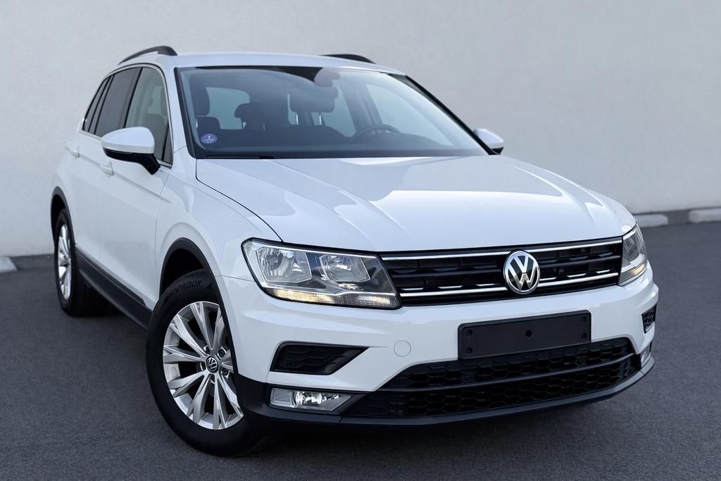 VW TIGUAN 1.4TSI 150.000km Euro6 LEZ OK/1ER MAIN, Auto's, Volkswagen, 4 cilinders, Wit, 1395 cc, 5 deurs