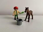 Playmobil 4647 enfant avec poulain, Enlèvement ou Envoi, Comme neuf, Ensemble complet
