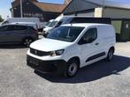 peugeot partner 12i benzine 2020 61000km 3plaatsen 9950e ex, Auto's, Voorwielaandrijving, Stof, 4 cilinders, Wit