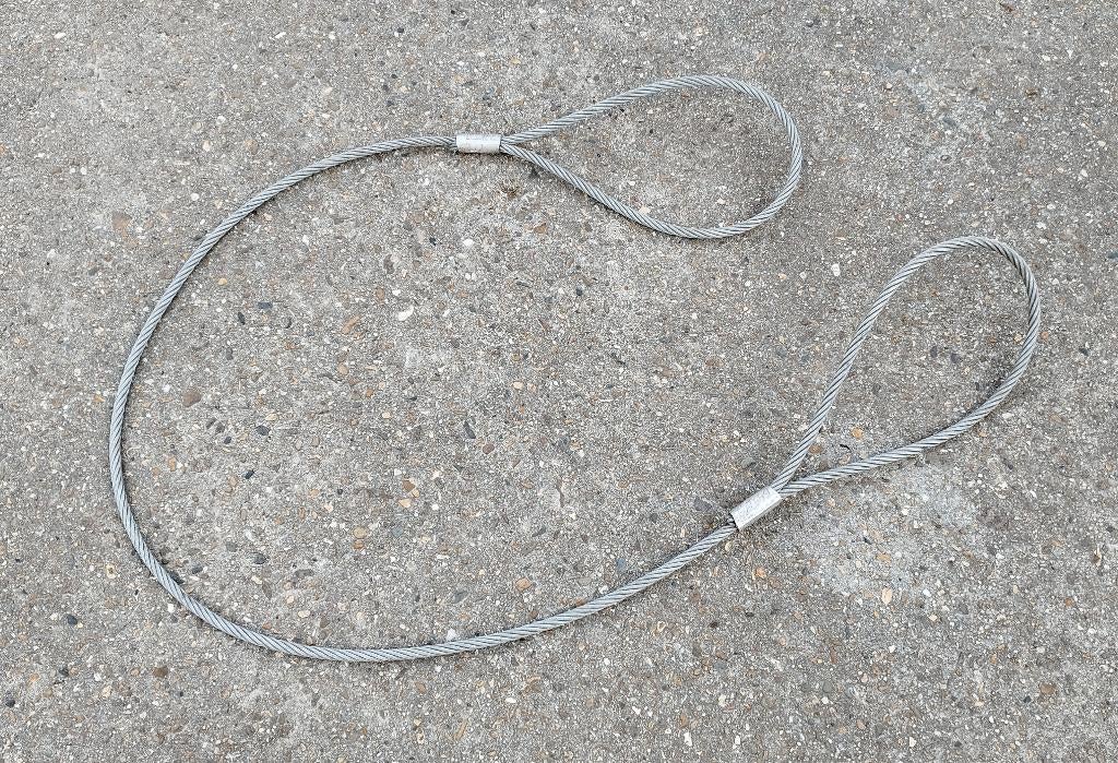 Câble en acier D.10mm L.2m, Bricolage & Construction, Enlèvement ou Envoi, Comme neuf, Manuelle