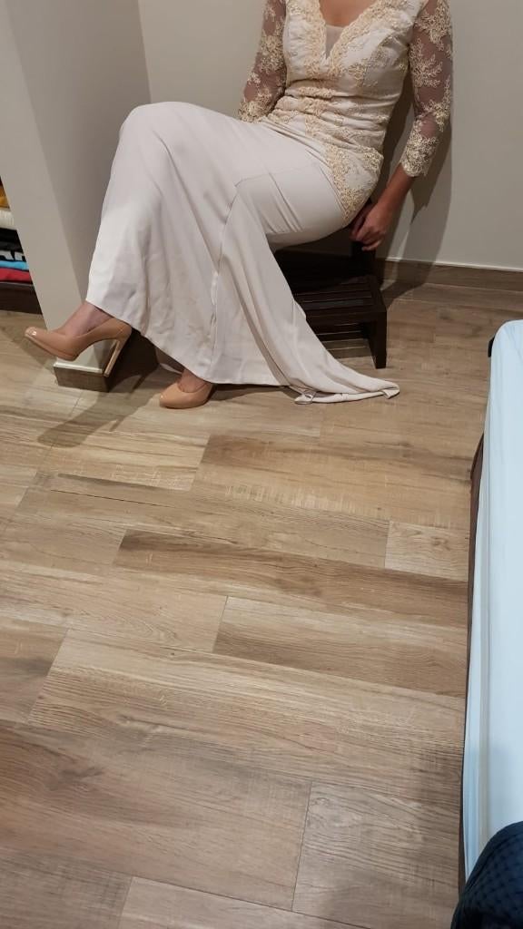 Mooie trouwjurk Osan Fiores maat 38, Kleding | Dames, Trouwkleding en Trouwaccessoires, Trouwjurk, Overige kleuren, Ophalen of Verzenden