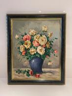 Olieverfschilderij op linnen doek van Omer Lewille, Antiquités & Art, Enlèvement