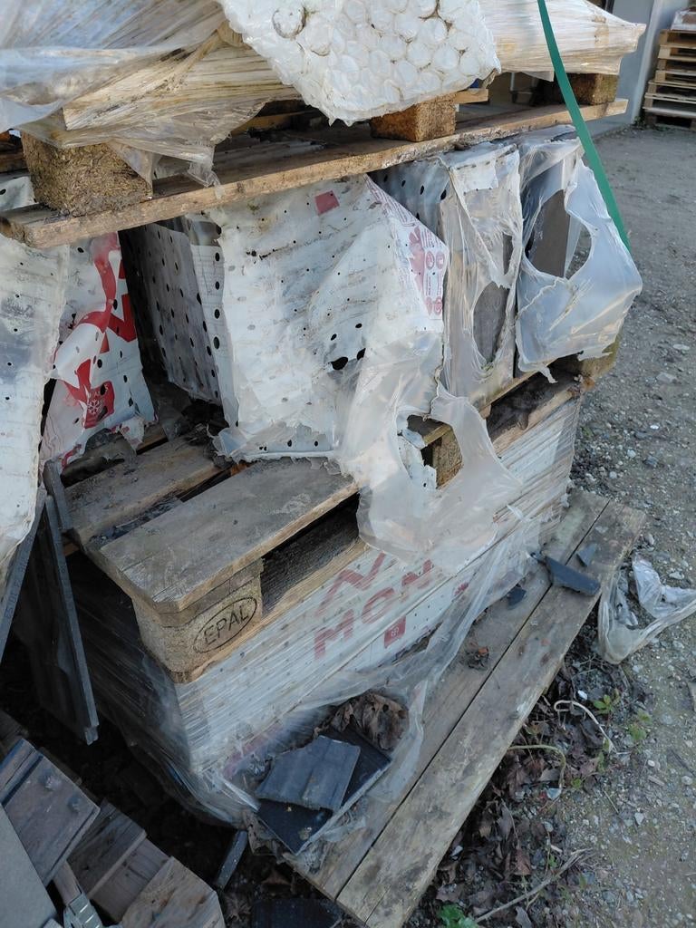 Gratis dakpannen, Ophalen