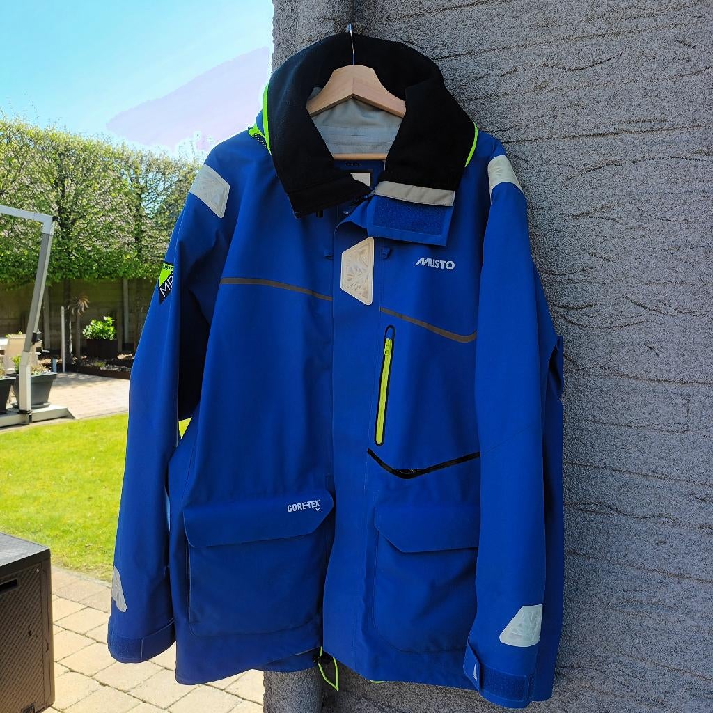 MUSTO MPX Jacket watersport XL zgan, Watersport en Boten, Watersportkleding, Verzenden, Zo goed als nieuw, Zeiljack, Musto