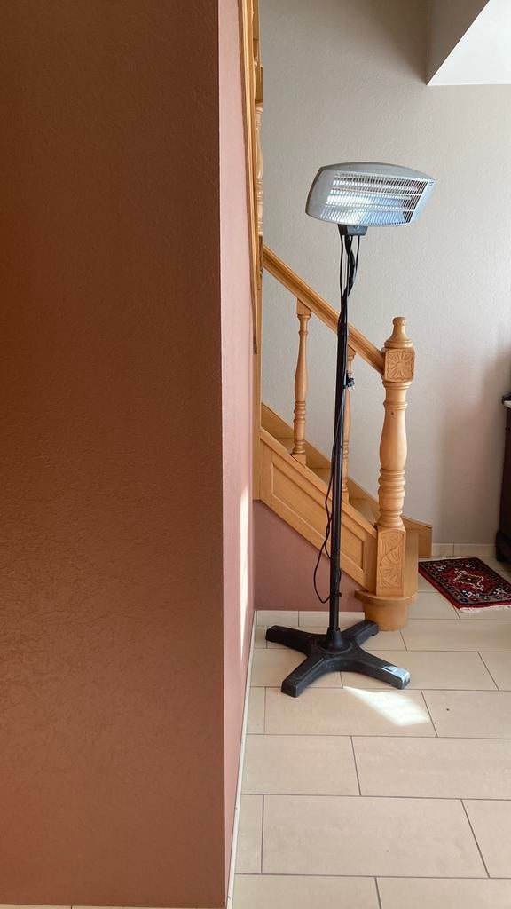 Terasverwarmer, Ophalen, Gebruikt