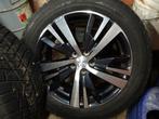 originele velgen-wielen van peugeot 3008 (5x108), Ophalen, 18 inch, Gebruikt, Banden en Velgen