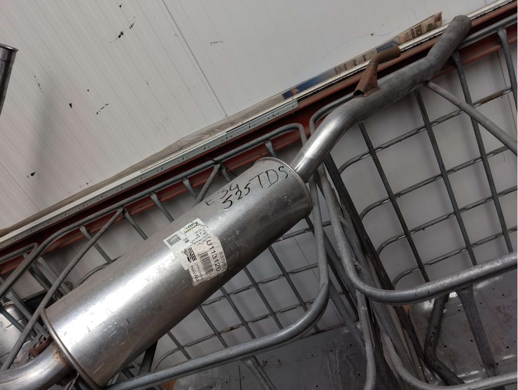 BMW 525 DIESEL sedan en touring E34 einddemper NIEUW, Niet ingevuld, Niet ingevuld, Nieuw, Ophalen of Verzenden