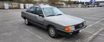 Audi 100 diesel de 1987 ( oldtimer ), Auto's, Audi, 4 deurs, Particulier, Blauw, Open dak