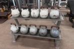 Competitie Kettlebells 8kg t/m 24kg + Kettlebells Opbergrek, Ophalen, Gebruikt, Kettlebell