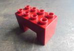 Lego Duplo Brick 2x4x2 with Cutout on Bottom (zie foto's), Enlèvement ou Envoi, Utilisé, Briques en vrac, Duplo