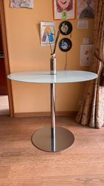 Table ronde en verre — 90 cm — 75 cm de haut — 40€, Maison & Meubles, Rond, Comme neuf, Verre, Enlèvement