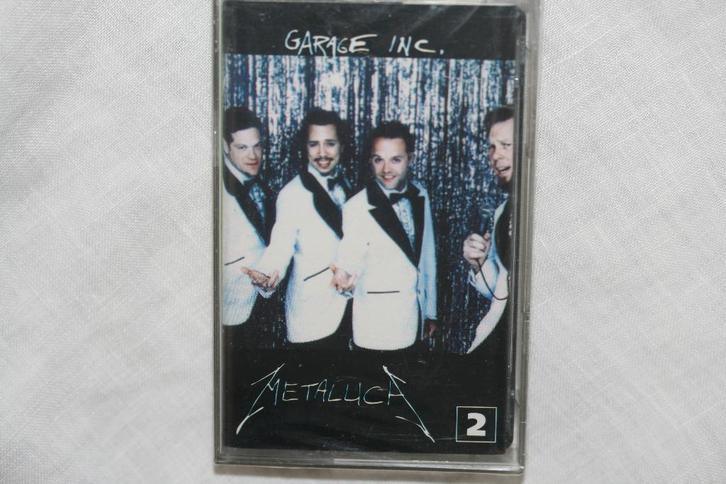 Metallica - Garage Inc. 2, Cd's en Dvd's, Cassettebandjes, Nieuw in verpakking, Rock en Metal, 1 bandje, Ophalen of Verzenden
