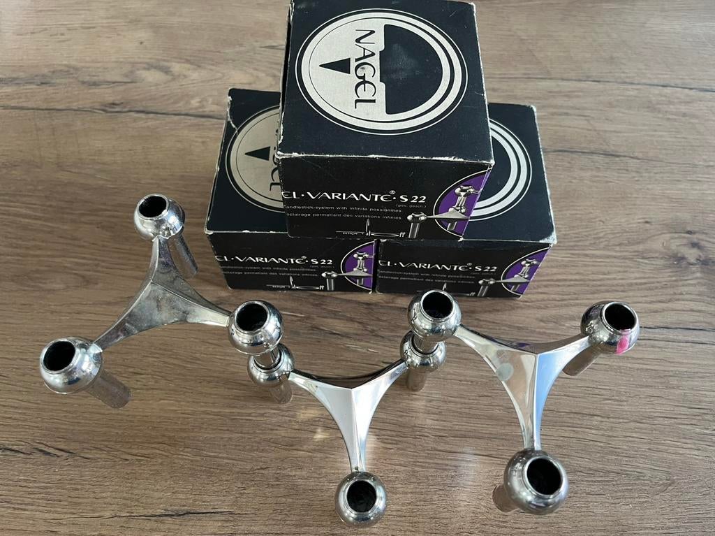 Chandeliers vintage NAGEL Variate S22, Enlèvement ou Envoi