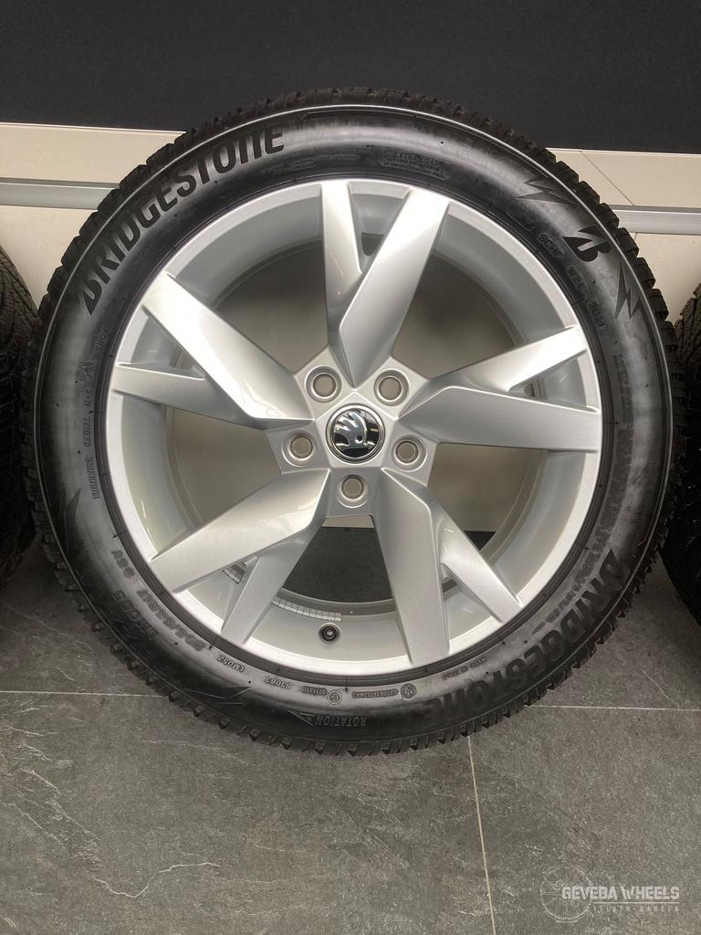17” originele Skoda Octavia MK4 velgen + winterbanden 5x112, Auto-onderdelen, Banden en Velgen, Gebruikt, -, -, Banden en Velgen