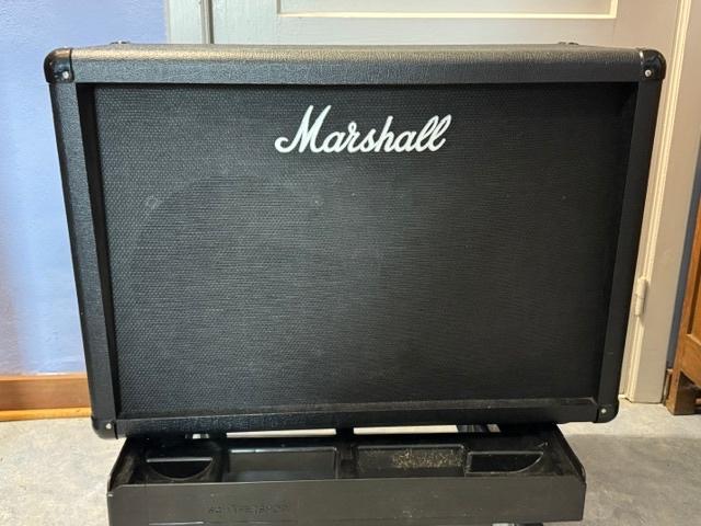 Marshall 2X12 Cab MC212  8 ohm 75 Watt, Muziek en Instrumenten, Overige Muziek en Instrumenten, Gebruikt, Ophalen