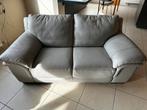 Lederen 2 zit, Maison & Meubles, Canapés | Salons, Enlèvement, Cuir
