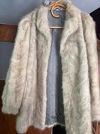 Veste en fourrure, Enlèvement ou Envoi, Comme neuf, Taille 42/44 (L), Blanc
