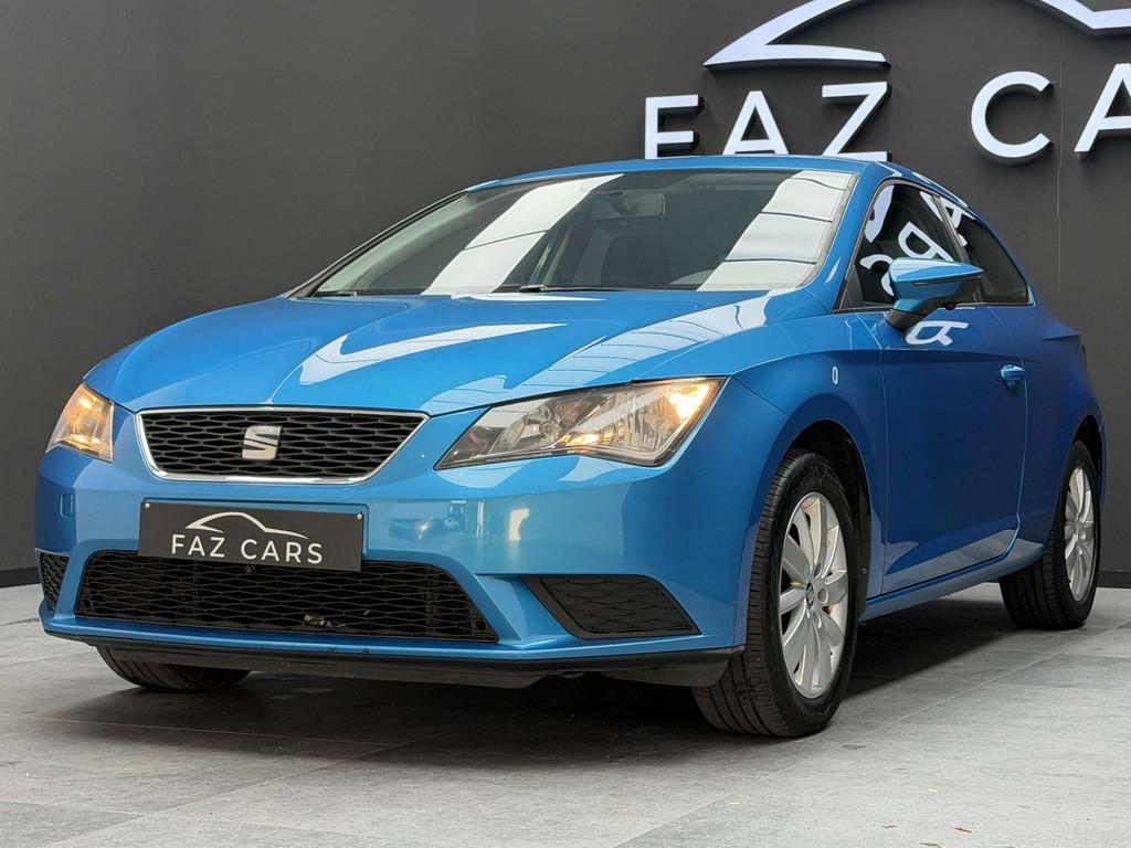 SEAT Leon SC 1.2 TSI Style * GPS + CAMERA + GARANTIE *, Auto's, Voorwielaandrijving, Euro 5, Gebruikt, Zwart