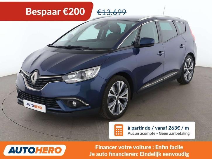 Renault Grand Scénic 1.3 TCe Energy Intens (bj 2018), Auto's, Renault, Te koop, Grand Scenic, ABS, Airbags, Airconditioning, Bluetooth