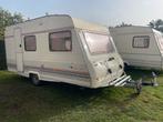 4 persoons caravan Sterckeman 420 met voortent, Caravans en Kamperen, Caravans, Sterckeman, Bedrijf, Tot en met 4
