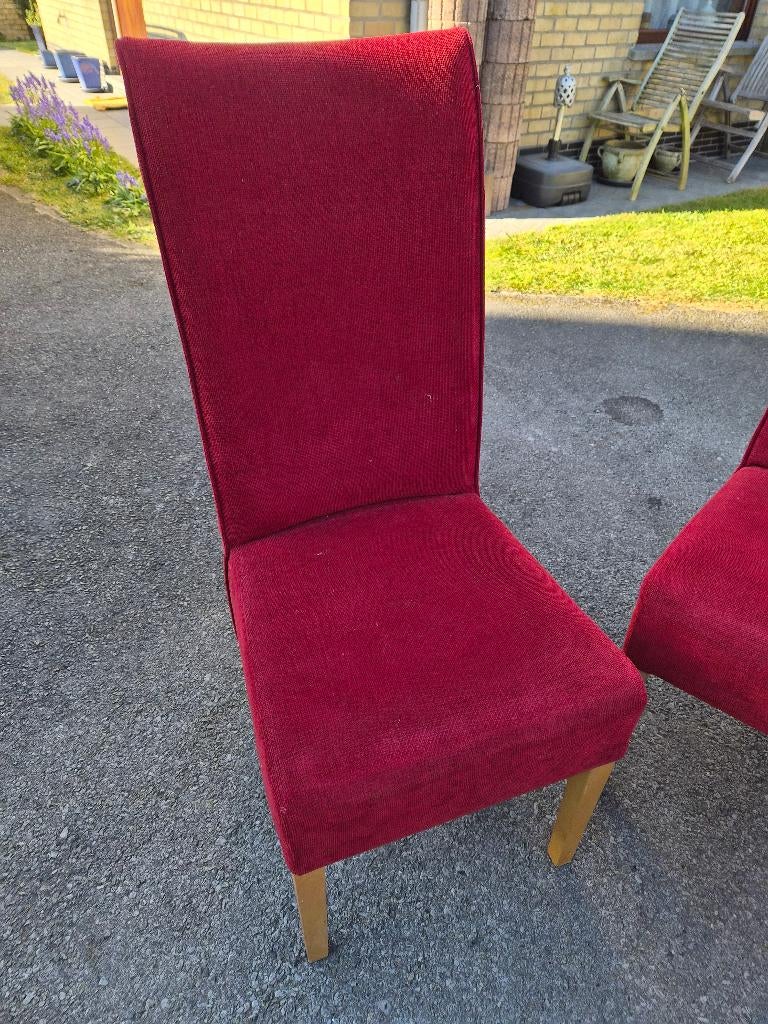 Chaise, Maison & Meubles, Chaises, Rouge, Enlèvement, Utilisé, Quatre