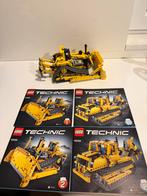 LEGO Technic Bulldozer, Ophalen of Verzenden, Zo goed als nieuw, Complete set, Lego