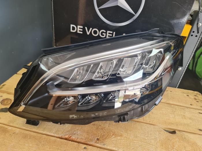 Koplamp links van een Mercedes C-Klasse, Auto-onderdelen, Verlichting, Gebruikt, -, Ophalen of Verzenden, -