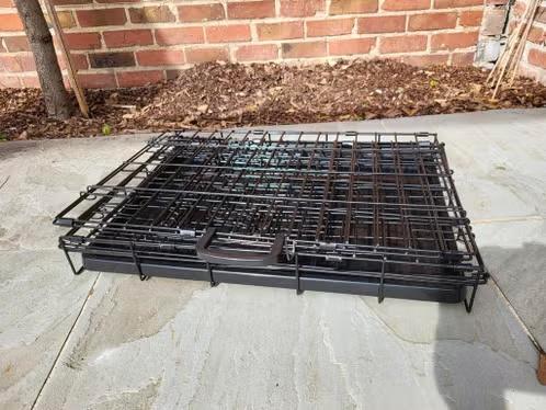 Nieuwe hondenbench (opvouwbaar) – 112 x 60 cm, Dieren en Toebehoren, Hondenbenches, Ophalen