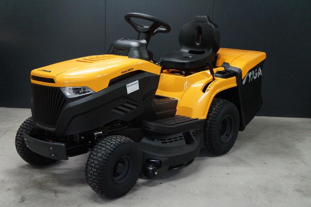 NIEUW!zitmaaier STIGA estate 598w , 2 cilinder!!, Ophalen, Stiga, Nieuw, Opvangbak